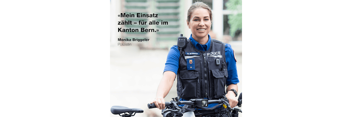Arbeiten bei Kantonspolizei Bern