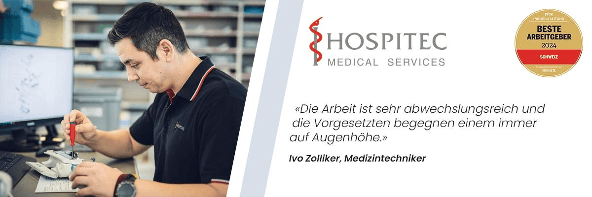 Arbeiten bei HOSPITEC AG