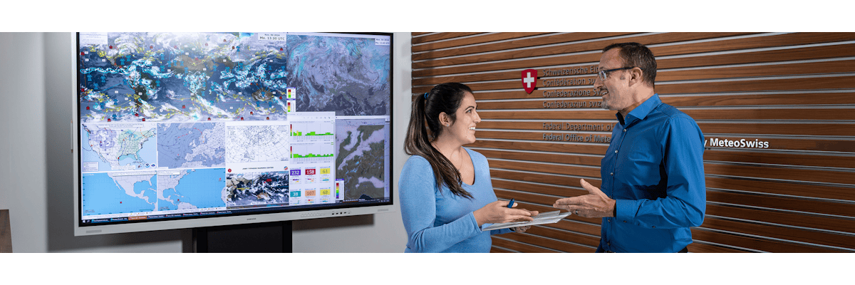 Arbeiten bei Bundesamt für Meteorologie und Klimatologie MeteoSchweiz