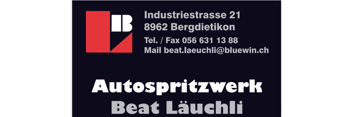 Arbeiten bei Autospritzwerk Beat L&#228;uchli