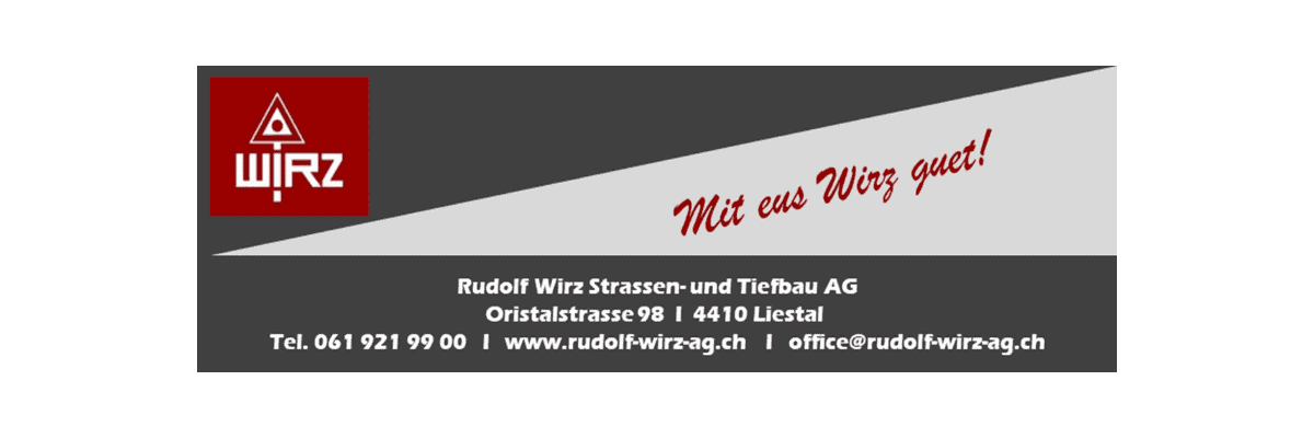 Work at Rudolf Wirz Strassen- und Tiefbau AG