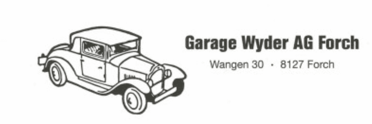 Work at Garage Wyder AG Forch