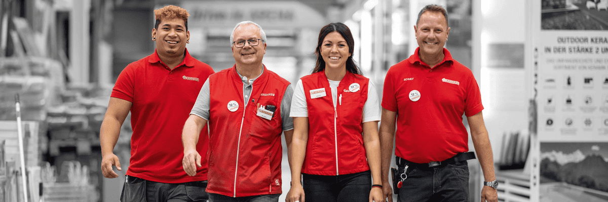 Arbeiten bei BAUHAUS Fachcentren AG